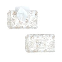 TWELVElittle REUSABLE WIPES POUCH- LEAF