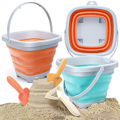 TUMAMA Beach Toys and Buckets set