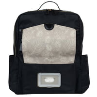 TWELVElittle PeekABoo Diaper Backpack Black TWELVElittle PeekABoo Diaper Backpack Black