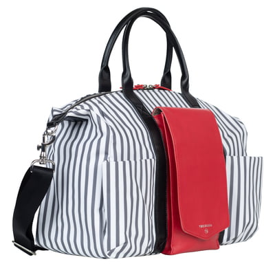TWELVElittle PeekABoo Diaper Sachel Red TWELVElittle PeekABoo Diaper Sachel Red