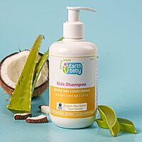 Earthbaby Kids Shampoo – For 3+, Sulphate & Paraben-Free, Allergen-Free,100% Vegan and Natural, suitable for all hair types, 275ml Earthbaby Kids Shampoo – For 3+, Sulphate & Paraben-Free, Allergen-Free,100% Vegan and Natural, suitable for all hair types, 275ml