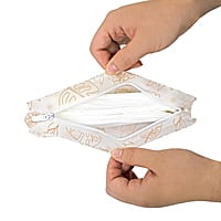 TWELVElittle REUSABLE WIPES POUCH- LEAF TWELVElittle REUSABLE WIPES POUCH- LEAF