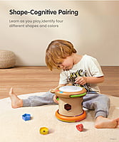 MUSICAL DRUM- 3 IN 1 ACTIVITY SET- BROWN BEAR MUSICAL DRUM- 3 IN 1 ACTIVITY SET- BROWN BEAR