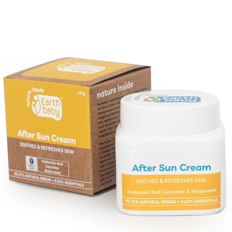Earthbaby After Sun Cream – Shea Butter, Vitamin E & Hyaluronic Acid, 125g Earthbaby After Sun Cream – Shea Butter, Vitamin E & Hyaluronic Acid, 125g