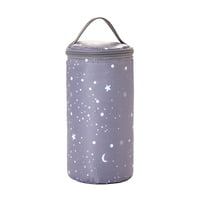 Insulated Bottle Pouch- Star Grey