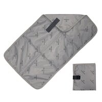 Unisex 3-in-1 Foldover Tote Grey Unisex 3-in-1 Foldover Tote Grey