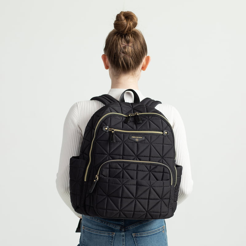 TWELVElittle NEW Companion Backpack Black TWELVElittle NEW Companion Backpack Black