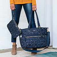TWELVElittle Companion Tote NEW Midnight Grey TWELVElittle Companion Tote NEW Midnight Grey