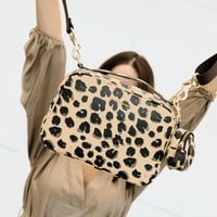 Little Pouch Charm- Leopard Vegan Leather Little Pouch Charm- Leopard Vegan Leather