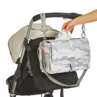 Stroller Diaper Bag Caddy BLUSH CAMO PRINT Stroller Diaper Bag Caddy BLUSH CAMO PRINT