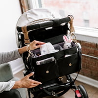 Stroller Mummy Diaper Bag Caddy BLACK Stroller Mummy Diaper Bag Caddy BLACK
