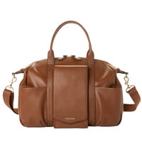 Peek-A-Boo Stroller Diaper Bag Satchel-Toffee Peek-A-Boo Stroller Diaper Bag Satchel-Toffee