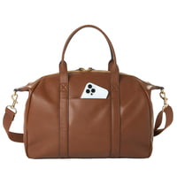 Peek-A-Boo Stroller Diaper Bag Satchel-Toffee Peek-A-Boo Stroller Diaper Bag Satchel-Toffee