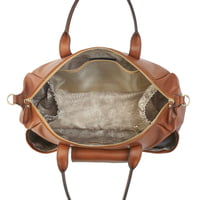 Peek-A-Boo Stroller Diaper Bag Satchel-Toffee Peek-A-Boo Stroller Diaper Bag Satchel-Toffee