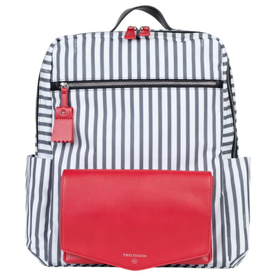 TWELVElittle PeekABoo Diaper Backpack Red
