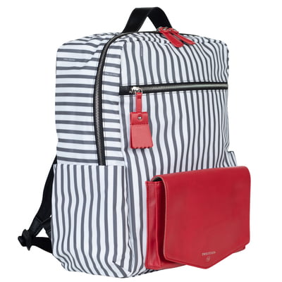 TWELVElittle PeekABoo Diaper Backpack Red TWELVElittle PeekABoo Diaper Backpack Red