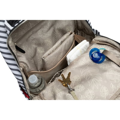 TWELVElittle PeekABoo Diaper Backpack Red TWELVElittle PeekABoo Diaper Backpack Red
