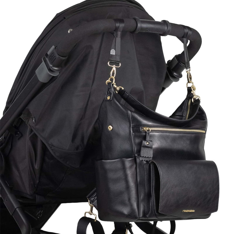 PEEK-A-BOO Hobo Backpack- BLACK PEEK-A-BOO Hobo Backpack- BLACK