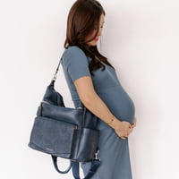 PEEK-A-BOO Hobo Backpack- Navy PEEK-A-BOO Hobo Backpack- Navy