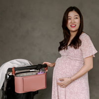 PEEK A BOO STROLLER ORGANIZER- MAUVE PEEK A BOO STROLLER ORGANIZER- MAUVE