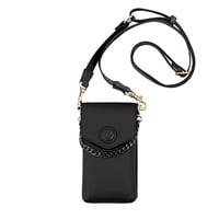 PEEK-A-BOO PHONE BAG- BLACK PEEK-A-BOO PHONE BAG- BLACK