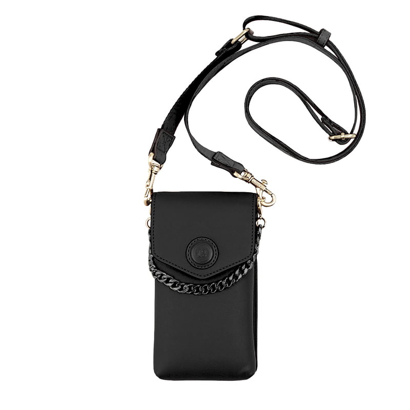 PEEK-A-BOO PHONE BAG- BLACK PEEK-A-BOO PHONE BAG- BLACK