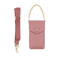 PEEK-A-BOO PHONE BAG- MAUVE PEEK-A-BOO PHONE BAG- MAUVE