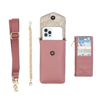 PEEK-A-BOO PHONE BAG- MAUVE PEEK-A-BOO PHONE BAG- MAUVE