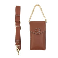 PEEK-A-BOO PHONE BAG- TOFFEE PEEK-A-BOO PHONE BAG- TOFFEE