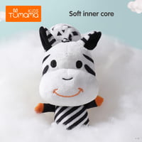 BLACK AND WHITE RATTLE TOY SET- 4 PC BLACK AND WHITE RATTLE TOY SET- 4 PC