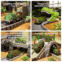 TUMAMA Rail Trace Set Dinosaur - Green
