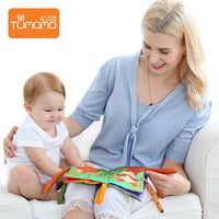 ANIMAL TAIL CLOTH BOOK- YELLOW ANIMAL TAIL CLOTH BOOK- YELLOW