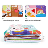 QUIET CLOTH BOOK- DAILY LIFE QUIET CLOTH BOOK- DAILY LIFE
