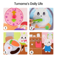 QUIET CLOTH BOOK- DAILY LIFE QUIET CLOTH BOOK- DAILY LIFE