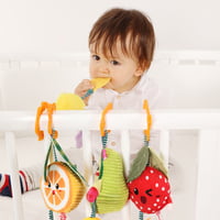 FRUIT HANGING RATTLE SET OF 4 FRUIT HANGING RATTLE SET OF 4