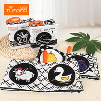B & W SINGLE COLOR CLOTH BOOK SET OF 4 B & W SINGLE COLOR CLOTH BOOK SET OF 4
