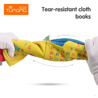 CLOTH BOOK RAINBOW SHAPE CLOTH BOOK RAINBOW SHAPE
