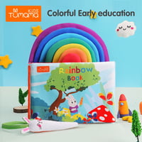 CLOTH BOOK RAINBOW SHAPE CLOTH BOOK RAINBOW SHAPE