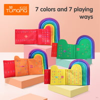 CLOTH BOOK RAINBOW SHAPE CLOTH BOOK RAINBOW SHAPE