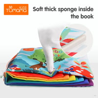 CLOTH BOOK RAINBOW SHAPE CLOTH BOOK RAINBOW SHAPE
