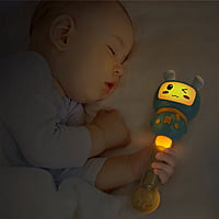MUSICAL RATTLE TOY- BLUE MUSICAL RATTLE TOY- BLUE