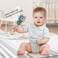MUSICAL RATTLE TOY- BLUE