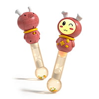 MUSICAL RATTLE TOY- RED