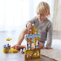 ANIMAL STACKING BROWN/ YELLOW/ WHITE ANIMAL STACKING BROWN/ YELLOW/ WHITE
