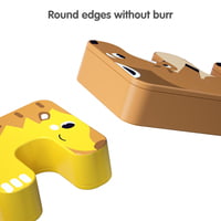 ANIMAL STACKING BROWN/ YELLOW/ WHITE ANIMAL STACKING BROWN/ YELLOW/ WHITE