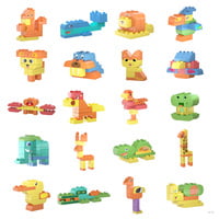 ANIMAL BUILDING BLOCKS SET OF 300 ANIMAL BUILDING BLOCKS SET OF 300