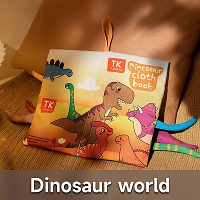 TUMAMA KIDS Tail cloth book - Dinosaur