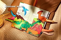 TUMAMA KIDS Tail cloth book - Dinosaur