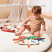 TUMAMA KIDS Tail cloth book - Dinosaur