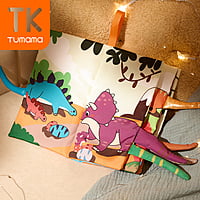 TUMAMA KIDS Tail cloth book - Dinosaur